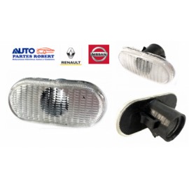 CUARTO SALPICADERA PLATINA NISSAN CLIO KANGOO TRAFIC RENAULT TRANSPARENTE OEM.