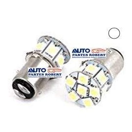 FOCO LED 1034 2 FILAMENTOS PATAS DISPAREJAS COLOR BLANCO SMD 13 HYPERLED 5050 OEM.