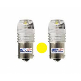 FOCO LED 1141 COLOR AMBAR CON ESTROBO OEM.